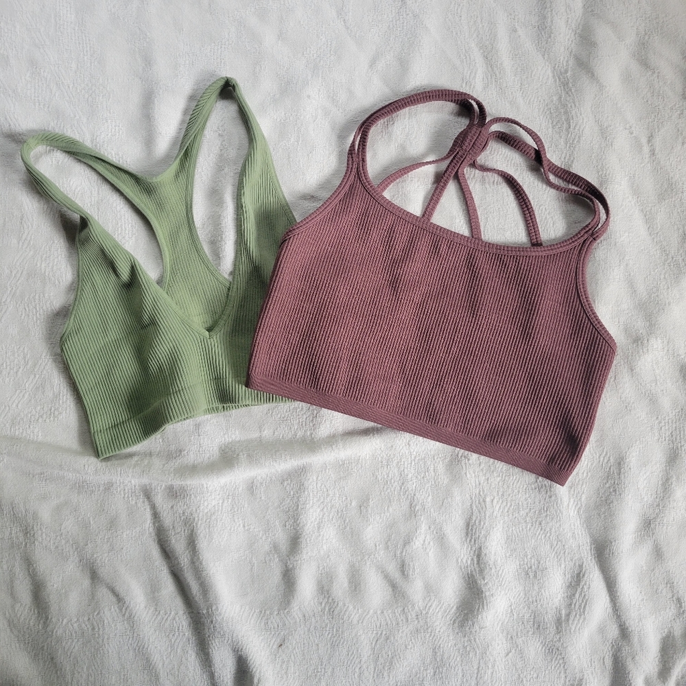 SOLD Seamless Bralettes